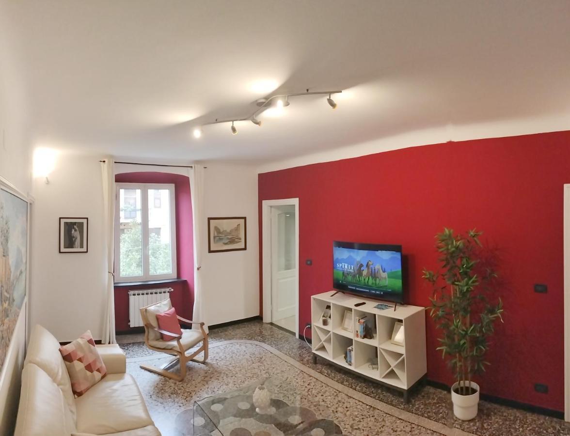 Apartamento Principe Station & Castelletto-Flatx4-Optional Parking Génova Exterior foto